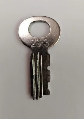 Automatic Electric  3 slot payphone upper housing Key 29S   - Image 1 of 2