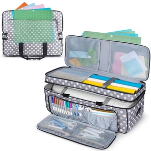 LUXJA Doppellagige Tragetasche mit Schneidemattentasche für Cricut Maker 4, ... - Bild 1 von 1
