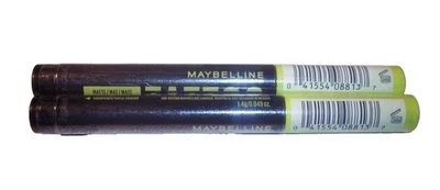 2 barras de sombra de ojos Maybelline Color Tattoo I am Unexpected (verde lima mate) Y9 Foto 1 de 2