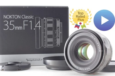 [Excelente como nuevo] Voigtlander NOKTON Classic 35 mm F/1,4 para montaje... - Imagen 1 de 4