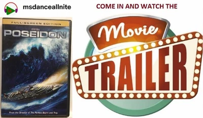 Poseidon (DVD,2006) Kurt Russell, Josh Lucas, Richard Dreyfuss, Great Shape! - Image 1 of 4