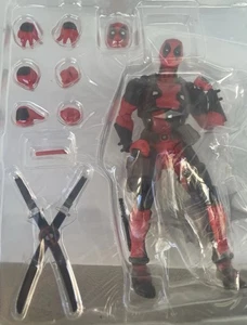 DEADPOOL HERO YAMAQUOHI Action Figure with Accessories NO BOX - Picture 1 of 13