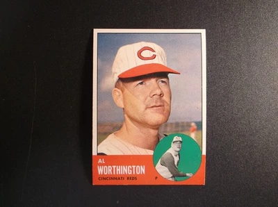 1963 Topps Baseball Al Worthington Card # 556 - Image 1 of 2