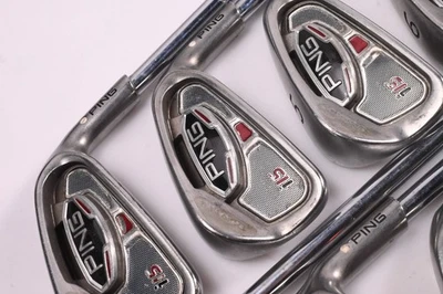 Ping i15 Irons / 3-PW / White Dot / Regular Flex Steel Shafts - Image 1 of 4