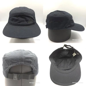 Gorra Nike ACG AW84 5 paneles negra todas las condiciones equipo correa ajustable - Imagen 1 de 10