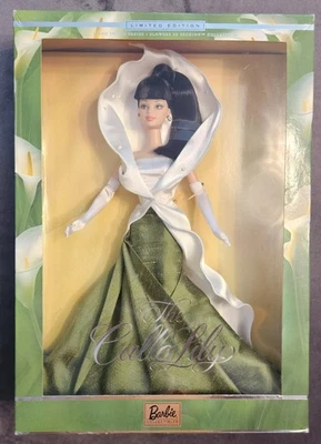 Muñeca Barbie Mattel Edición Limitada Flores en Moda Colección The Calla Lily Foto 1 de 4