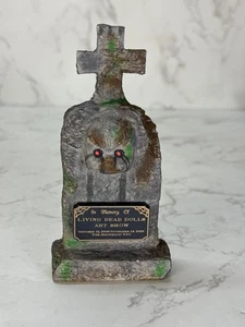 Living Dead Dolls ART SHOW HEADSTONE LDD 5" Mezco Tombstone Statue 2006 - Bild 1 von 5