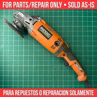 RIDGID R1020 15A con cable 7 pulgadas Amoladora angular con mango giratorio *SOLO PARA PIEZAS/REPARACIÓN* Foto 1 de 4