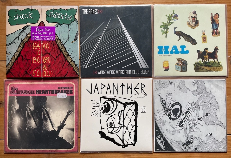 16 7" SINGLES SAMMLUNG ALTERNATIVE punk INDIE garage rock RACONTEURS downset - Bild 1 von 4