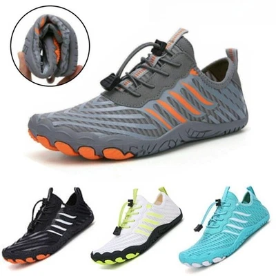 Womens Mens Water Shoes Aqua Shoes Beach Swim Barefoot Non Slip Surfing Size US - Image 1 of 4