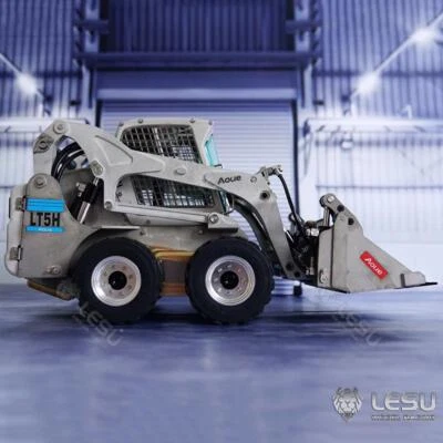 LESU 1/14 Scale Aoue-LT5H Wheeled Skid-Steer RC Hydraulic Loader Model Vehicle - Image 1 of 4