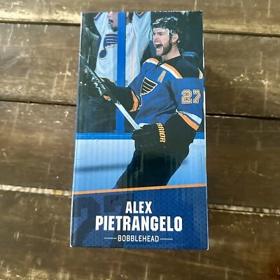 Коллекционные спортивные сувениры хоккей с качающейся головой St Louis Blues Alex Pietrangelo - Изображение 1 из 4