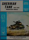 SHERMAN TANK 1941-1945 PRODUCTION MODELS - ALMARKS PUBLICATIONS - WEAPONS SERIES