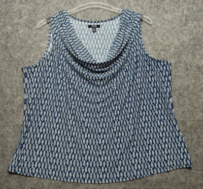 Regata Chaps Feminina 2X Capuz Azul Drapeado Elástico Fluxo Arejado Conforto Versátil - Imagem 1 de 4