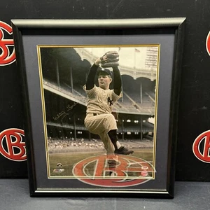 Whitey Ford Autographed New York Yankees 16x20 Photo Framed PSA DNA - Picture 1 of 4
