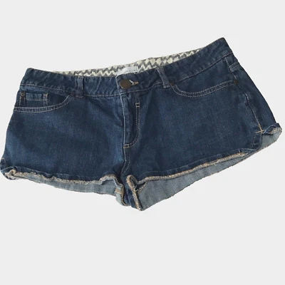 Pantalones Cortos O'Neill Juniors 9 Tiro Bajo Denim Jean Surfer Niña Patinadora Vaquera Festival Foto 1 de 4