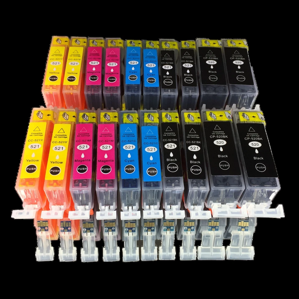 20x Cartridges for CANON PIXMA IP3600 IP4600 MP540 MP550 MP560 MP620 MP630 MP980 - Image 1 of 1