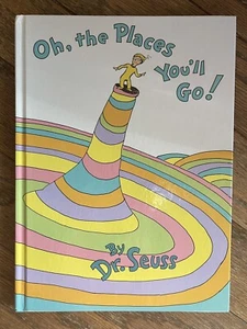 Oh, the Places You'll Go! by Dr. Seuss 1990 Hardback No Cover - Picture 1 of 5