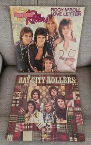 BAY CITY ROLLERS VINYL LOT ROCK N' ROLL LOVE LETTER & BAY CITY & S/T (PROMO) - Picture 1 of 12