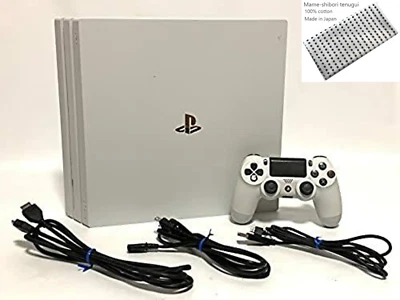 Sony PlayStation(R)4 PS4 Pro CUH-7200BB02 Glacier White 1TB JP ver. "Excellent" - Photo 1/4