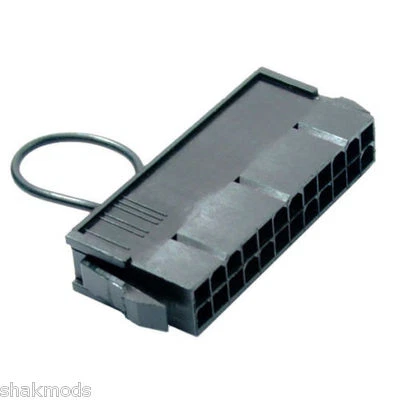 24 Pin ATX Jump Start Power Supply Bridging Connector Plug - Corsair OCZ Sesonic - Image 1 of 2