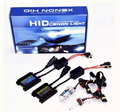 KIT FARI RICAMBIO NEW LAMPADINE HID XENON LIGHT LUCI SLIM ALLO XENO H7 6000K 35W