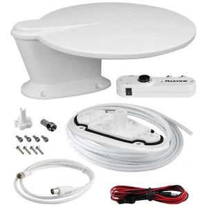 AUTOCARAVANA MAXVIEW GAZELLE PRO MK2 TV DIGITAL CARAVANA CARAVANA BLANCA - Imagen 1 de 5