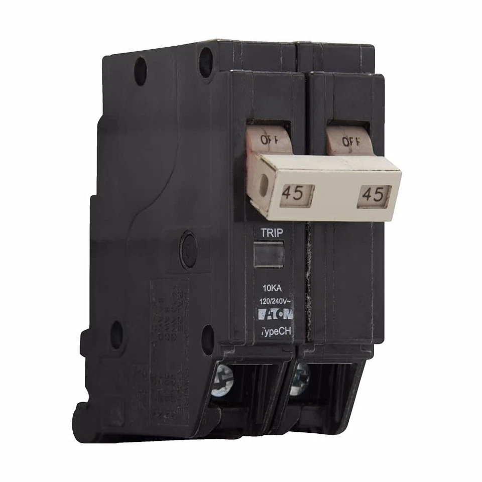 NEW Eaton Cutler Hammer CHF245 45 Amp 2-pole Type CH Circuit Breaker