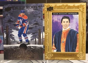 Ryan Nugent-Hopkins 2023-24 Upper Deck LOT (2) Deep Roots UD Portraits ⭐️ MINT - Picture 1 of 2
