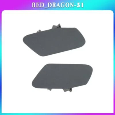 Tapa de cubierta de arandela de faros izquierdo + derecho para BMW X3 F25 2015 2016 2017 sin pintar Foto 1 de 4