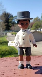 2003 McDonald's/ Madame Alexander 5" Black African American Doll with coat. - Picture 1 of 7