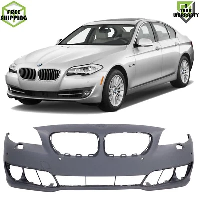 Front Bumper Cover Primed Plastic For 2014-2016 BMW 535i 528i 550i 528i xDrive Foto 1 de 3
