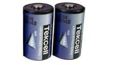 (2) Pack 3.6V 1/2AA Tekcell Lithium Battery for Varta Tadiran Saft PKCell 14250
