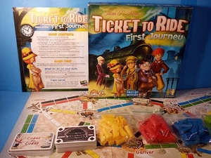Ticket To Ride: Primo Viaggio Gioco da Tavolo Completo Giorni delle Meraviglie - Foto 1 di 11