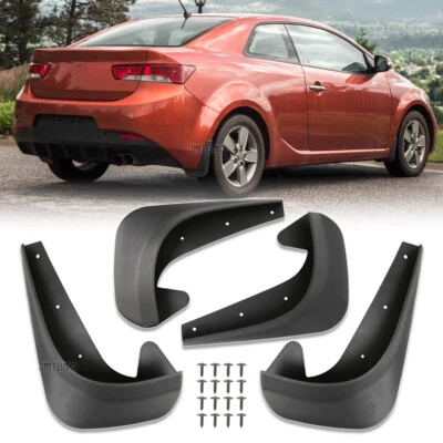 4x Mudguard Front Rear Mud Flaps Splash Guards Fender For Kia Forte Koup 2010-17 Foto 1 de 4