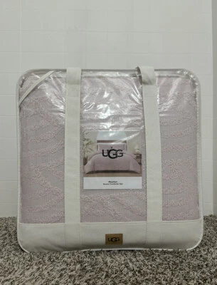 UGG Australia NOELLAN Queen 3pc Comforter and Shams Set - (Pink) Bay Fog - Image 1 of 4