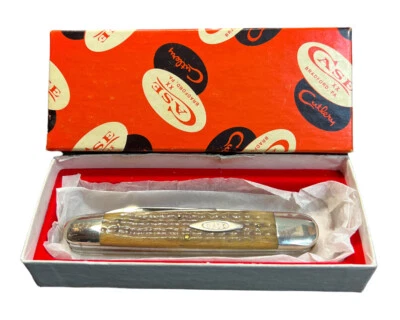 Estuche de navaja de bolsillo 63091 1990 Whittler *MBG* CC Bone Winchester prototipo KP-1336 Foto 1 de 4