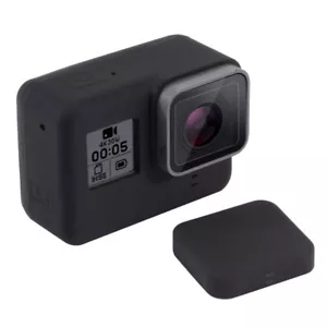 PULUZ Silikon Schutz Hülle Case Gehäuse Tasche für GoPro Hero 5 und 6 Schwarz - Bild 1 von 1