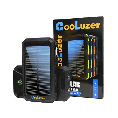 Solar Charger Power Bank 36800mah with 15W 5V*3.1A Fast Charging, QC3.0 Porta... - Image 1 of 4