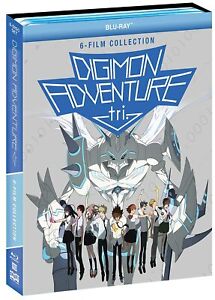 Digimon Adventure Tri komplette Filmsammlung Blu-ray NEU KOSTENLOSER VERSAND