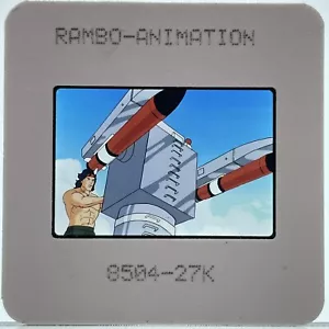 35mm Publicity Slide Rambo Animated The Force of Freedom TV Show #1 - Picture 1 of 2