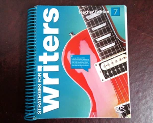 Strategies for Writers Teacher Edition Grade 7 Ringbound 2013 w/CD Zaner-Bloser - Foto 1 di 23
