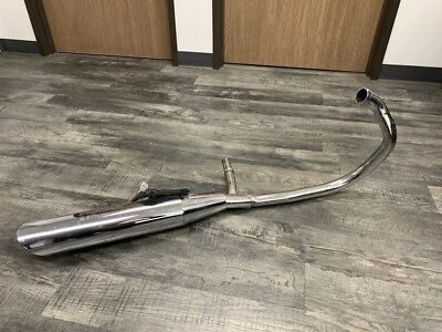 Tubo de escape silenciador derecho Kawasaki 1996-2009 EN500C Vulcan 500 LTD OEM #42 Foto 1 de 4