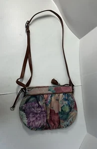 BRIGHTON FLORAL CROSSBODY PURSE - Picture 1 of 8