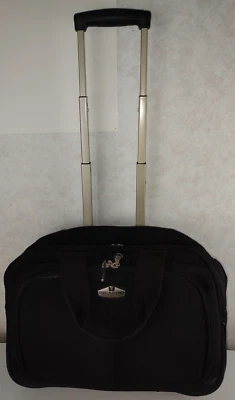 Bolso de Mano Ricardo Beverly Hills Equipaje Negro Estuche Suave Asa con Ruedas Usado Foto 1 de 4