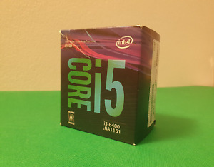 Intel Core i5-8400 6-Core 2.8GHz CPU LGA1151 SR3QT Boxed Processor BO80684I58400