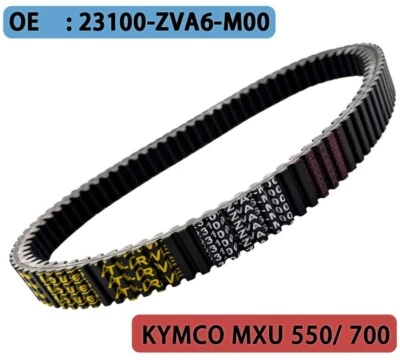CVT Drive Belt For KYMCO MXU 550i MXU 700i 23100-ZVA6-M00 * - Image 1 of 4