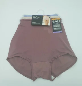 Bragas de nailon Bali Skimp talla 7 A633 para mujer 3 pares mezcla de nailon nuevas - Imagen 1 de 6