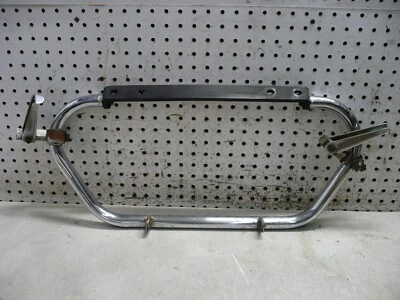 YAMAHA 78 1978 XS750 TRIPLE XS 750 S BARRA DE CHOQUE BARRA DE CARRETERA CLAVIJAS DE PROTECCIÓN DEL MOTOR Foto 1 de 4