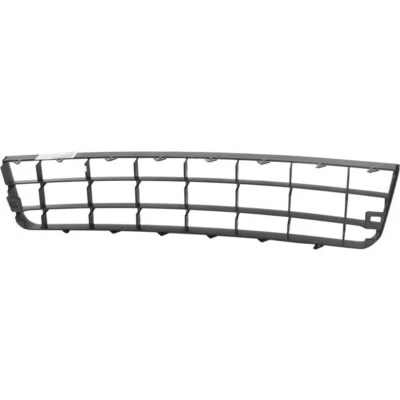 Fits Volkswagen Rabbit Bumper Grille For 2006-2009 Center Textured Black Plastic Foto 1 de 4